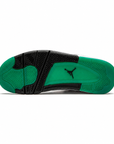 Nike Air Jordan 4 Retro Lucid Green Rasta Nero Verde Rosso Uomo - 4