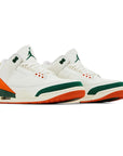 Nike Air Jordan 3 Retro SP SoleFly Miami Sail Verde Arancione Uomo - 2