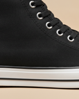Sneakers Uomo Alte in Canvas – Casual Urbane Senza Tempo - dettaglio