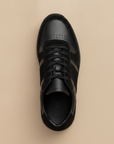 Sneakers Uomo Urban Nere Premium – Stile Cittadino Raffinato - vista dall'alto