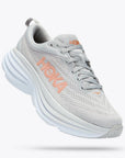 Hoka Bondi 8 Scarpe Running Grigio Perla Grigio Chiaro Donna - 1