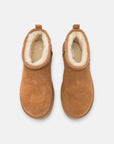 UGG Classic Ultra Mini Platform Chestnut stivaletti con zeppa donna marrone chestnut, dettaglio interno
