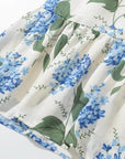 Abito lungo donna in tessuto leggero, floreale — vista 5