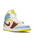 Nike Air Jordan 1 Mid Maison Château Rouge Multicolore Retro
