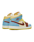 Nike Air Jordan 1 Mid Maison Château Rouge Multicolore Retro