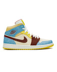 Nike Air Jordan 1 Mid Maison Château Rouge Multicolore Retro