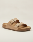 Sandali Uomo a Doppia Fascia – Eleganti in Pelle Estivi - Beige