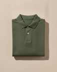 Polo Uomo Oversize Streetwear – Vestibilità Ampia Urban - Verde Militare