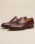 Mocassini Penny Uomo in Pelle – Classici ed Eleganti - Bordeaux