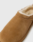 UGG Classic Micro Chestnut stivaletti donna in pelle scamosciata e montone marrone chestnut, vista dall'alto