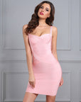 Abito mini donna bodycon a fascia – taglio stretch, silhouette scolpita