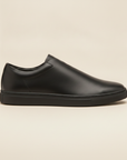 Sneakers Uomo Minimaliste Total Black – Eleganza Urbana Pulita - vista laterale