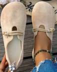 Mocassini Donna in Suede Slip-On – vista principale