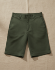 Bermuda Uomo Tinta Unita Classici – Essenziali del Guardaroba Estivo - Verde Militare