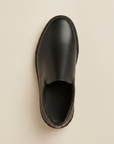 Sneakers Uomo Minimaliste Total Black – Eleganza Urbana Pulita - vista dall'alto