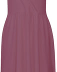 Chloe Vestito Donna – Vestito Mini in Raso con Scollo a V, Spalline Sottili, Tasche, Elegante per la Sera