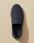 Scarpe Uomo Slip-On in Tela – Mocassino Casual Estivo Senza Lacci - vista dall'alto