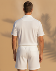 Completo Coordinato Uomo Camicia Guayabera e Pantaloncini - vista posteriore