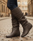 Stivali slouchy casual donna