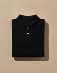 Polo Uomo Oversize Streetwear – Vestibilità Ampia Urban - Nero