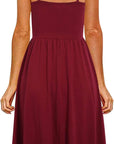 Vestito Sofia Donna – Vestito A-Line Scollo Schiena Nuda Spalline Regolabili Elegante Estate