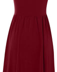 Vestito Sofia Donna – Vestito A-Line Scollo Schiena Nuda Spalline Regolabili Elegante Estate