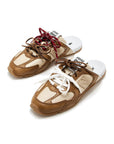 New Balance 530 x Miu Miu Mules Brown Marrone Uomo Donna - 3