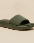 Ciabatte Slides Uomo – Comfort Estivo Rilassato - Verde Militare