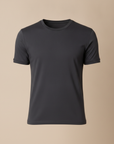T-shirt Uomo Girocollo Slim Fit – Vestibilità Aderente Moderna - Grigio Antracite