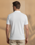 Polo Uomo in Mesh Traspirante – Fresca e Sportiva Estiva - vista posteriore