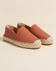 Espadrillas Uomo con Suola in Corda – Tinta Unita Naturale - Terracotta