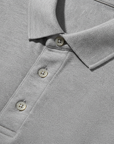 Polo Uomo Manica Lunga in Cotone – Elegante Casual per Mezza Stagione - dettaglio