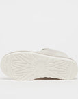 UGG Lowmel Ceramic sneakers donna in pelle scamosciata bianco, vista posteriore