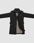 Trench Cappotto Uomo Casual Medio Lungo