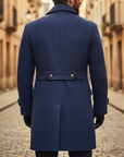Cappotto Uomo Lana Doppio Petto Invernale