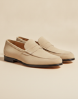 Mocassini Uomo in Pelle Scamosciata – Casual Chic Estivi - Beige