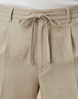 Pantaloncini Uomo in Misto Lino – Leggeri e Traspiranti - dettaglio