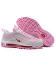 Nike Air Max 97 Rosa Bianco Rosso I Love Nike Uomo Sneakers Trendy