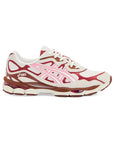 Asics GEL-NYC Cream Sweet Pink sneakers uomo e donna in crema rosa - vista laterale
