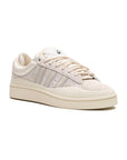 Adidas Campus 80s Light Light Cloud White x Bad Bunny sneakers basse uomo e donna in bianco - vista frontale