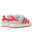 Adidas Campus 00s Crystal White Better Scarlet sneakers basse uomo e donna in bianco rosso - dettaglio suola