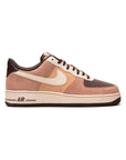 Nike Air Force 1 Low Marrone Cocco e Latte di Cocco in Pelle Scamosciata