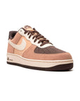 Nike Air Force 1 Low Marrone Cocco e Latte di Cocco in Pelle Scamosciata
