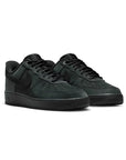 Nike Air Force 1 Low Black Nubuck Nero Uomo Donna - 2