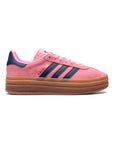 Adidas Gazelle Bold Scarpe Rosa con Dettagli Blu Navy Donna Platform