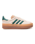 Adidas Originals Gazelle Bold Donna Panna Verde Suede Platform