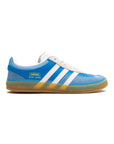 Adidas Gazelle Indoor San Juan x Bad Bunny sneakers basse uomo e donna in bianco blu - vista laterale