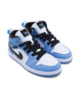 Nike Air Jordan 1 Mid Bambino Azzurro University Nero Bianco