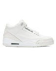 Nike Air Jordan 3 Retro Pure Money Bianco Argento Uomo - 1