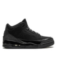 Nike Air Jordan 3 Retro Black Cat Nero Total Black Uomo - 1